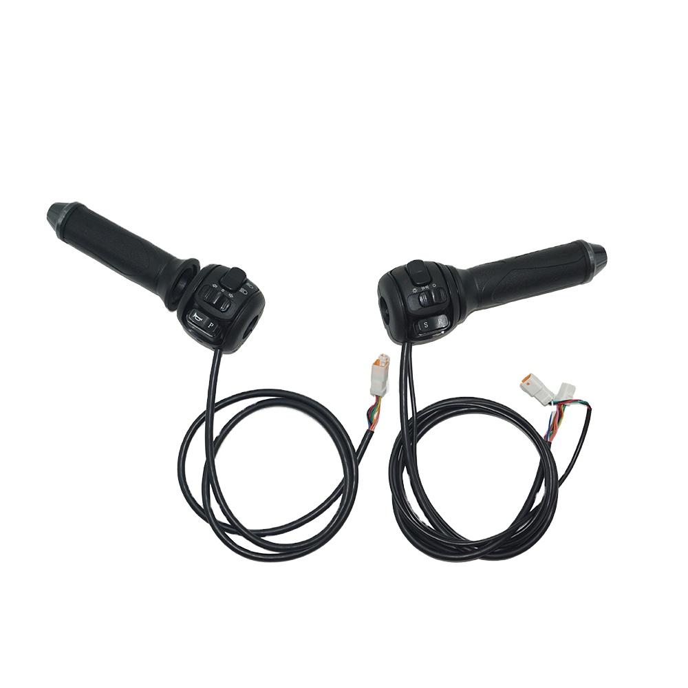 72V K126 Full Twist Throttle Multifunctional Electric Accessory for E-Bike Discounted Motorcycle Electrical Systems K126