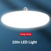1 Stück 220V LED-Lampe E27 Sockel Haushalt Energiesparlampe 20W 30W 40W 60W 100W Innenbeleuchtung Fliegende Untertasse Licht Ampulle E27