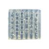 High Definition Silicone Embossing Mold With European Floral Motifs For Nail Decoration Manicure Templates
