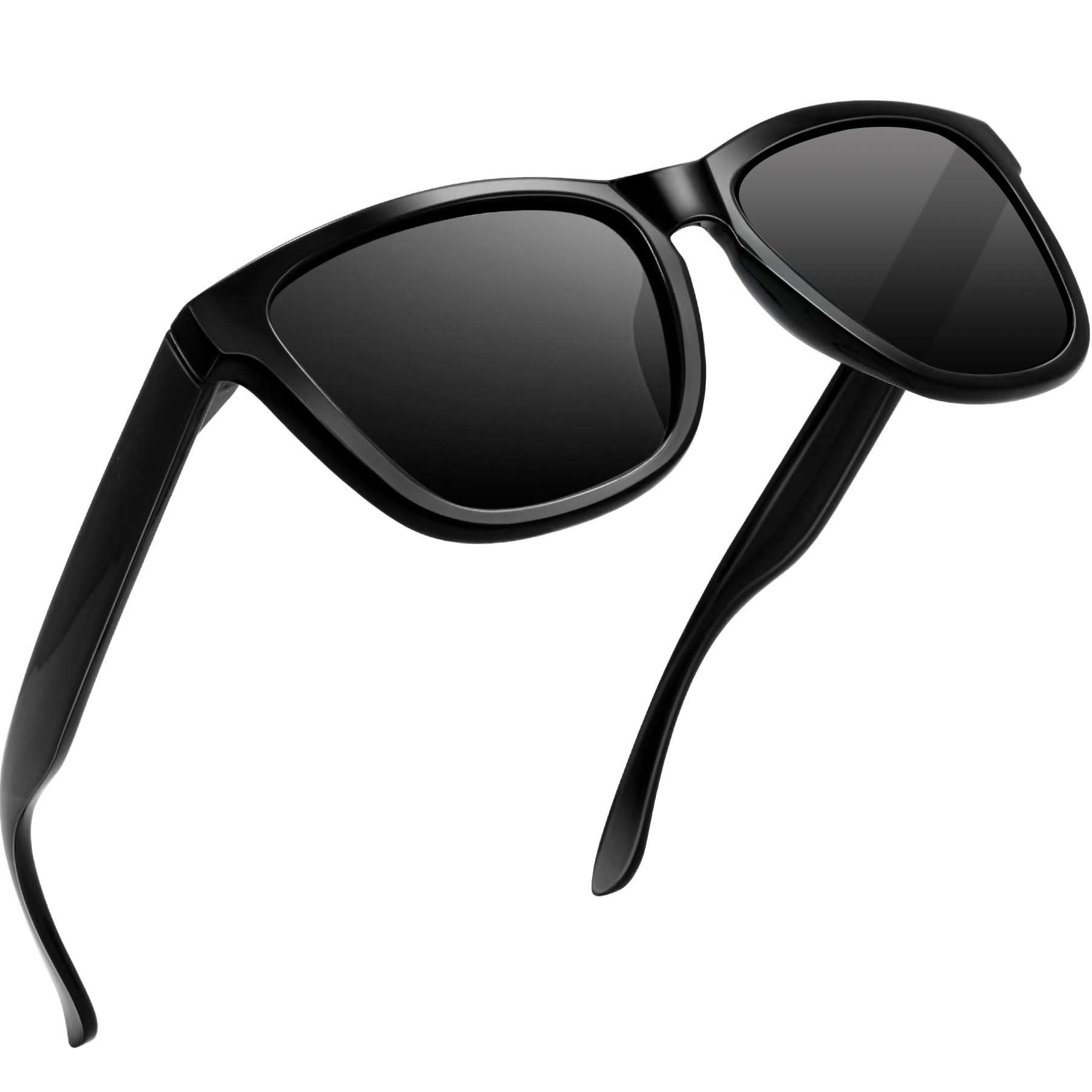 

MAIVARDAY Men s and Women s Polarized Sunglasses, UV400 Protection, Fishing, Wellington Style, Black