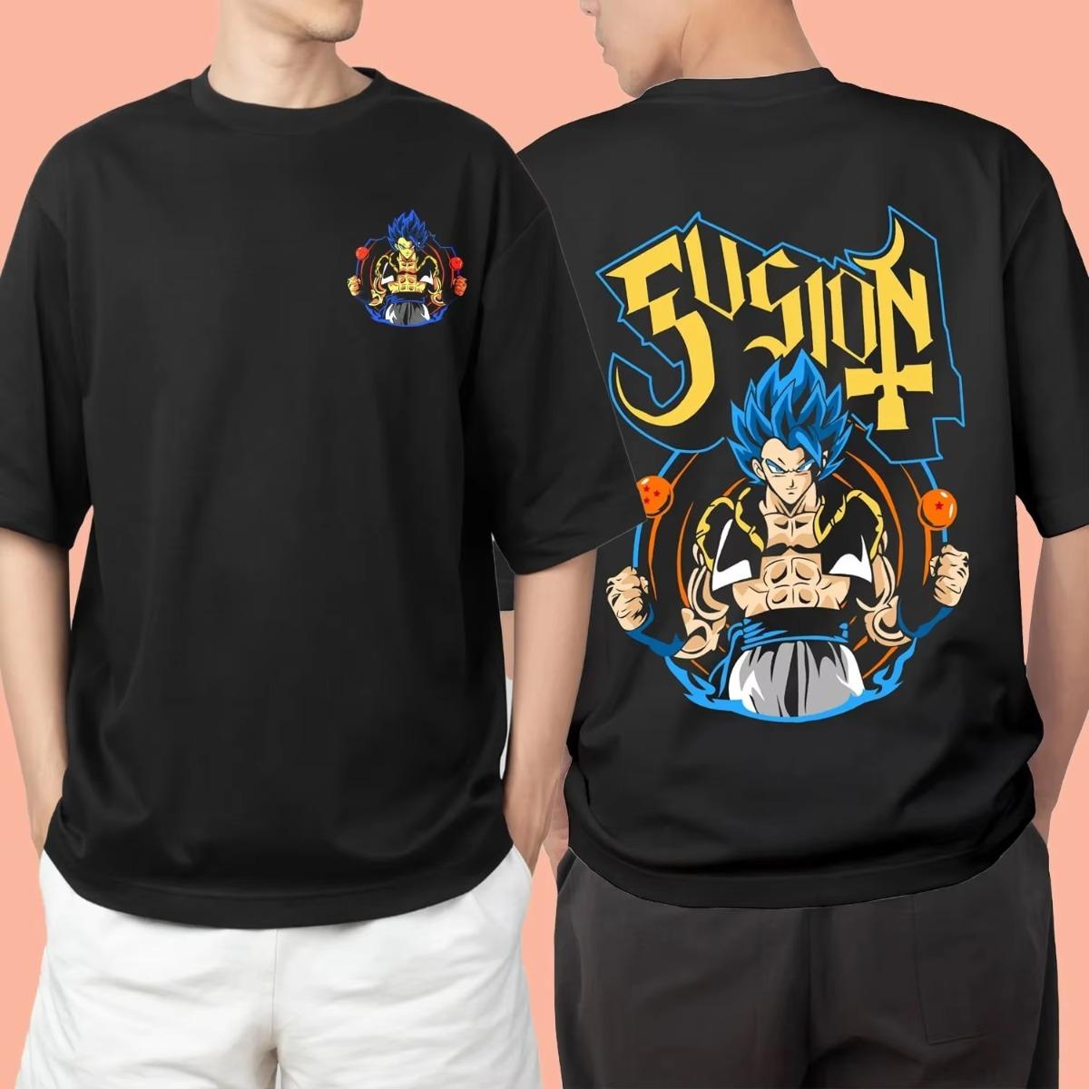 Dragon Ball Trend Explosion Japanese Anime Printed Graphic Men Women Tee Streetwear New Summer Trendy Casual Tops Y2k Clothes S