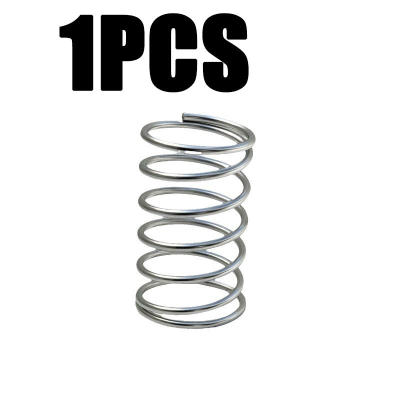 

1/2/3PC Iron Toothbrush Holder Spring Design Cosmetic Brush Organizer Cylindrical Spring Storage Rack Reusable Desk Storage Rack