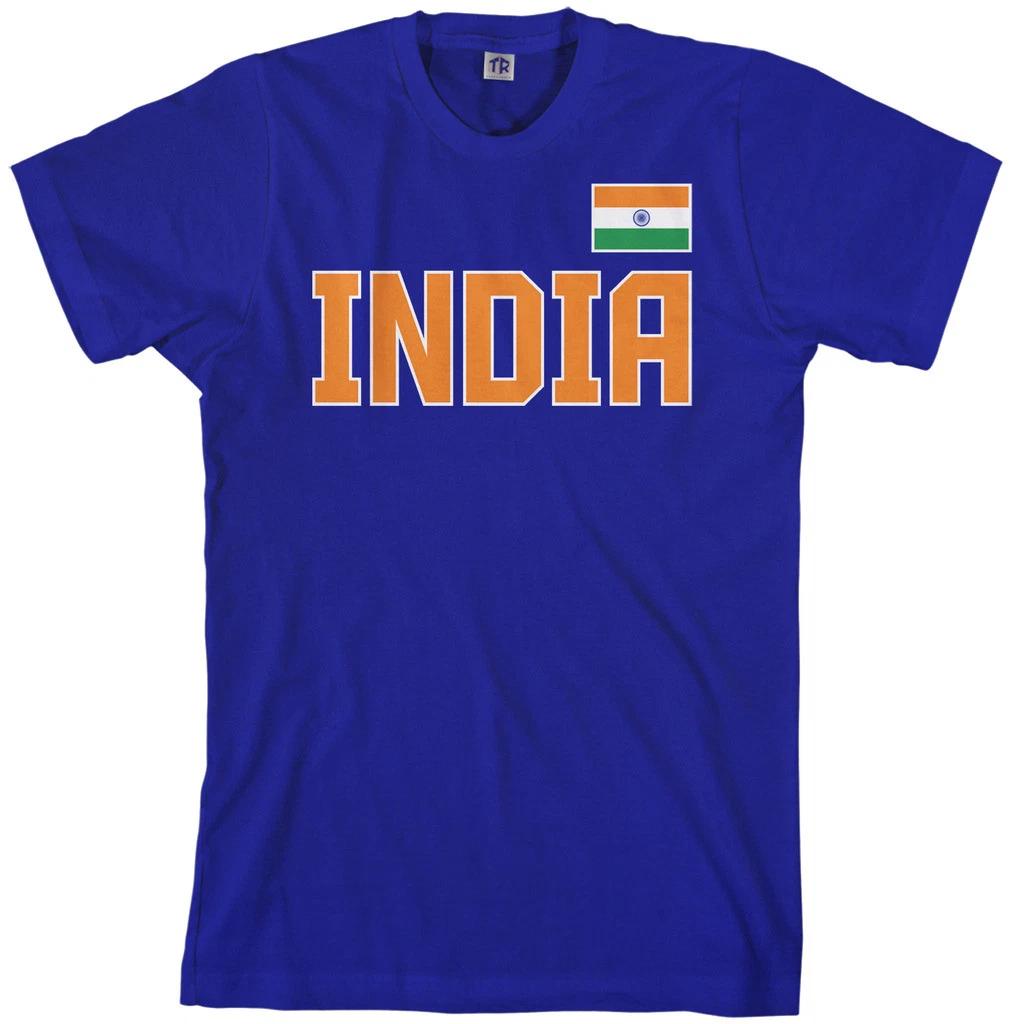 India National Pride Men s T shirt Indian Team Flag M