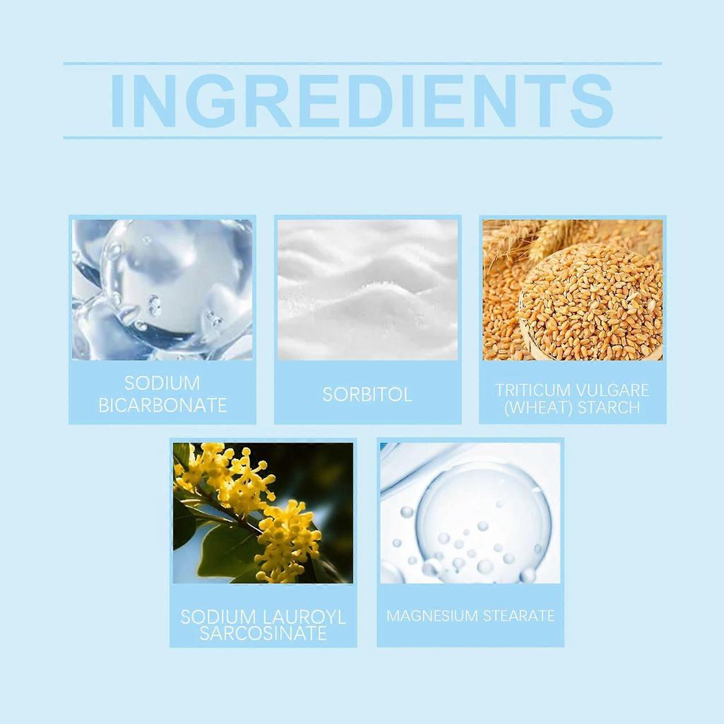 Oralhoe Tooth Powder Oral Care Cleansing Removes Stains, Lasting Fresh Breath, Cleans Odors, Whitens Teeth