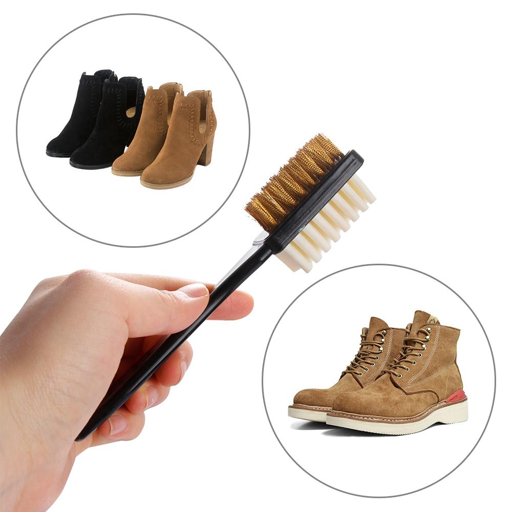 Household Boot Rubber Eraser Multipurpose Dust Cleaning Leather Cleaner Long Handled Shoes Brush
