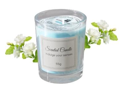 Hot Sale High Quality Handmade 55g Natural Soy Wax Candles for Home Decoration Valentine's Day Scented Vanilla Candles