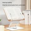 Reading Books Holder Desktop Book Laptop Stand with 360 Degree Rotating Base Wooden Panel Page Clip Foldable Angled