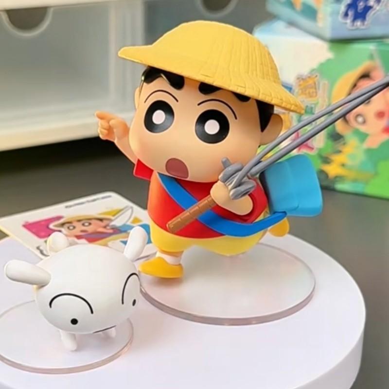 Original Crayon Shin-Chan Blind Box Cartoon Anime Crayon Shin Chan Figure Doll Toy Children's To