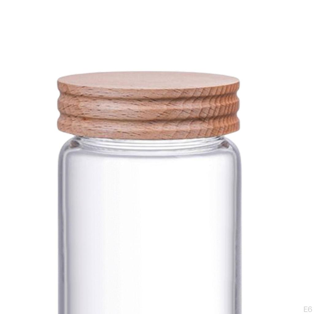 Glass Storage Jar, Sealed Canister for Rice Cereal Spice