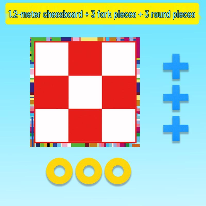 Go-Moku: Fast Three-in-a-Row Outdoor Team Game Set