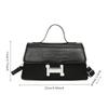 2025 New Versatile Women's Handbag, Simple and Fashionable Small Square Bag, French Casual Crossbody Bags