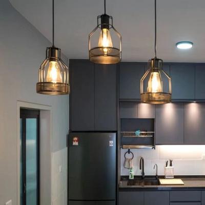 Lampa wisząca sufitowa do salonu, żyrandol do sypialni, lampa sufitowa do jadalni, drewniana lampa wisząca E27, lampa wewnętrzna