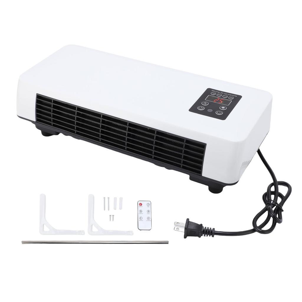 Wall Mounted Air Conditioner Easy To Operate Low Noise Portable Efficient Space Saving Wall Hanging Heater Cooler for Bathroom