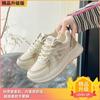 Dad Shoes Girl 2025 New Spring and Summer Mesh Breathable Running Shoes Thick Soles Increase Height Lightweight Versatile Casual Sneakers