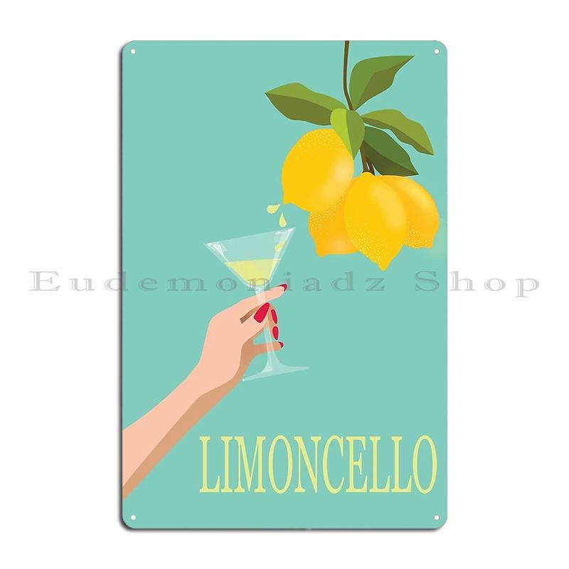 

Limoncello Lerperger Metal Sign Party Iron Create Custom Living Room Tin Sign Poster 20x30cm