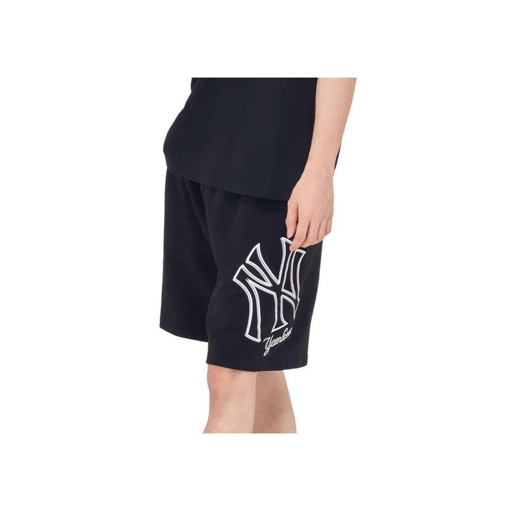 New MLB New York Yankees Casual Shorts Unisex Black 3ASPB0243-50BKS