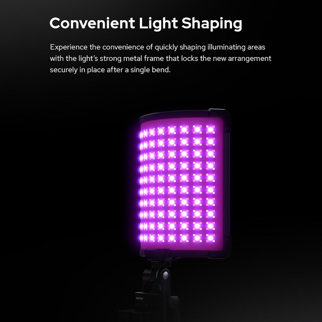 GODOX FH50R Flexible LED Light 62W RGB Photography Light 2500K-10000K CRI More Than 96 with 14 Lighting