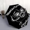1pc Mot?rhead England Automatic Open, Windproof, Compact Travel Umbrella, Gift for Birthday, Christmas, Business 93070