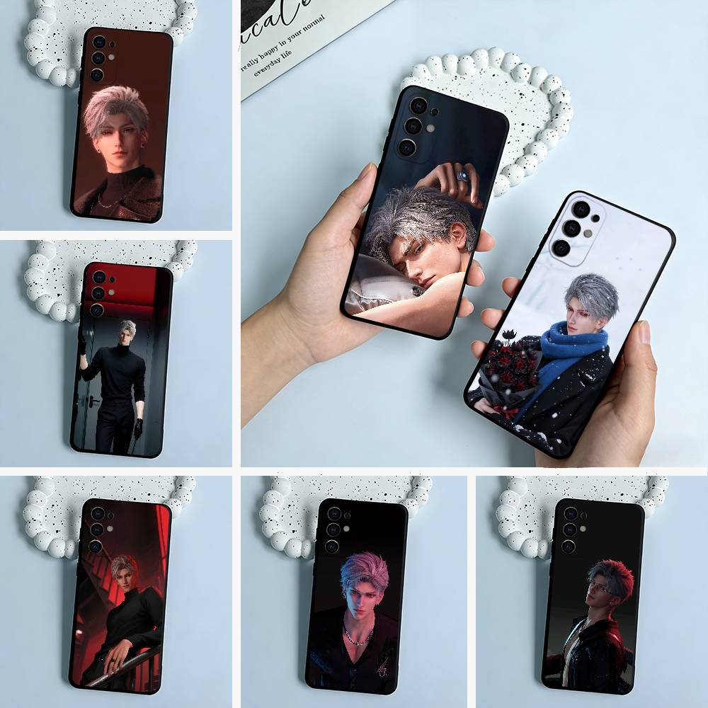 S-S-ylus -love-deep-space- Phone Case For Samsung S25,S24,S21,S22,S23,S30,Ultra,S20,Plus,Fe,Lite,Black Soft Silicone