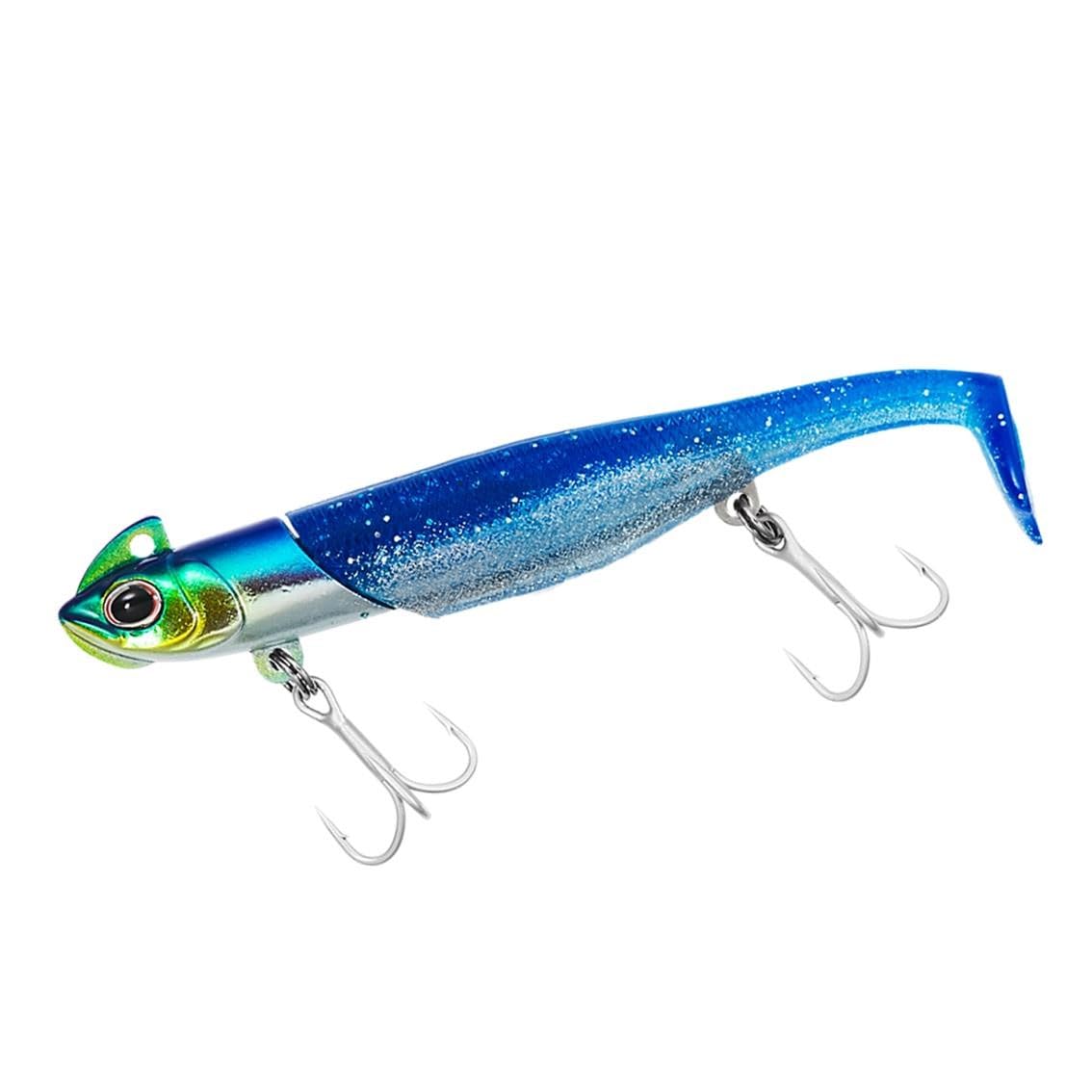 

Daiwa Morethan SB Rodem Blue Silver (Sea Bass) Worm, 14g,