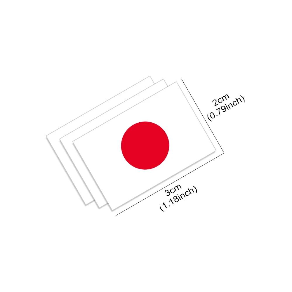 

Japanese Japan Flag Stickers Personalized Decor Decal Vinyl For Laptop Motorcycle Door Window Side Body Universal Accessories