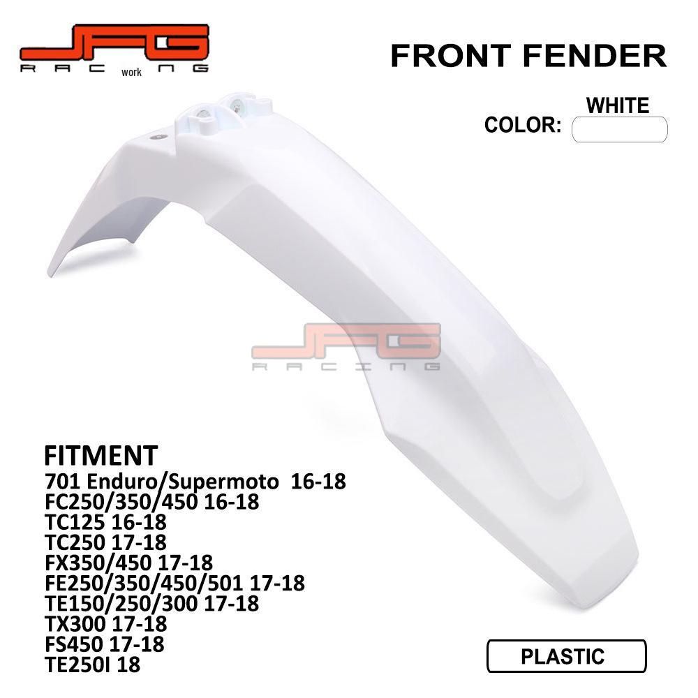 

Front Fender for TC 125 2016-2018 Off-Road Motorcycle Plastic Bodywork Parts 710x190x26 mm