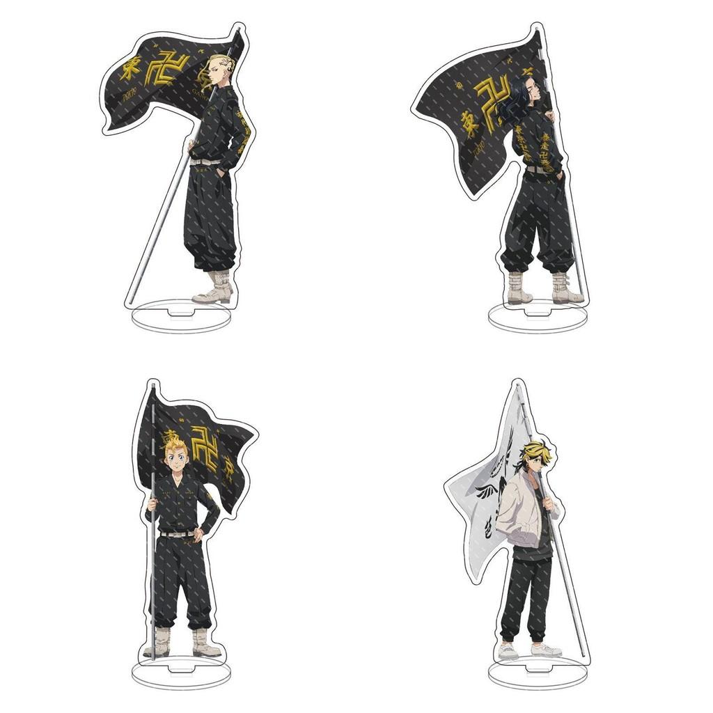 Exquisite Anime Tokyo Revengers Figure Cosplay Acrylic Stands Manjiro Ken Takemichi Hinata For Fans