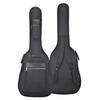 TENOABLE Acoustic Guitar 8mm Bag Case, 40/41 Inch, Thick, Water-repellent, 2-way (Black)
