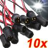 T10 W5W Automotive Wedge Bulb Socket Adapter Extended LED Bulb Socket Adapter Wedge Base Bulb Plug Lights Base Accessories