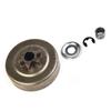 Set de Piese Compatibile MS170/MS180 Inclusiv un Tambur de Ambreiaj Fiabil, Pinion, Șaibă Esențială și Componente cu Clip E
