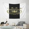 Deutsches Fußball-Emblem Design Muster Wandbehang Wandteppich Dekorativer Wandteppich Heimdekoration für Schlafzimmer und Wohnzimmer