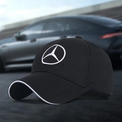 Car Duck Tongue Cap For Mercedes Benz 3D Hat Car MOTO GP Racing F1 Baseball Cap Hat Adjustable Casual Trucket Hat Hip Hop W205