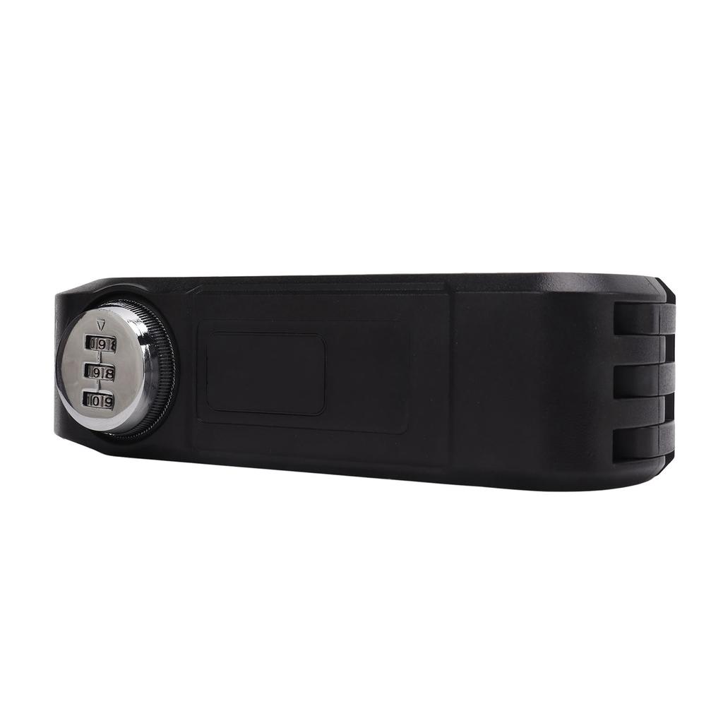 Bike Safety Padlock Universal Electric Bike Grip Lock Bike Handlebar Brake Lever Combination Lock Black