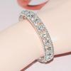 Versatile Studded Full Wrapped Open Bangle Bracelet for Women