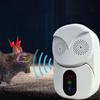 AI Smart Chip Ultrasonic Rodent Repeller Cyclical Frequency Pest Repeller  Outdoor Use
