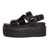DR. Martens Nylon Pohodlné Všestranné Plážové Sandále Dámske Sandále Čierne 31805001