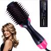 4-in-1 Hair Dryer Brush - Ionic Ceramic Titanium Brush Blow Dryer Hot Air Styler for Frizz-Free Blowouts, Salon Volumizer Straightener