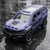 1:24 Rezvani Vengeance Armored Vehicle Alloy Metal Diecast Model Car Sound and Light Pull Back Children Toy Collectible Birthday
