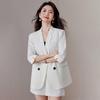 Women's Summer Half-Sleeve Blazer & Shorts Set
