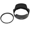 HB3267SET Hood Filter Nikon Compatible Lens Hood with Hood and 67mm Lens Protection Filter F-Foto & Set HB-32 Petal-Shaped