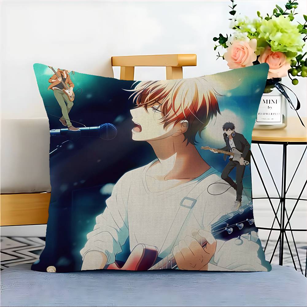 Japanses Cartoon Given Pillow Cover Design Cushion Cover Decor Holiday Decorati