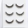 3Pairs Natural False Eyelashes 3D Mink Lashes Eyelash Extension Makeup False Lashes Kit