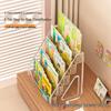 Acrylic Tiered Bookshelf for Children's Picture Books and Magazines