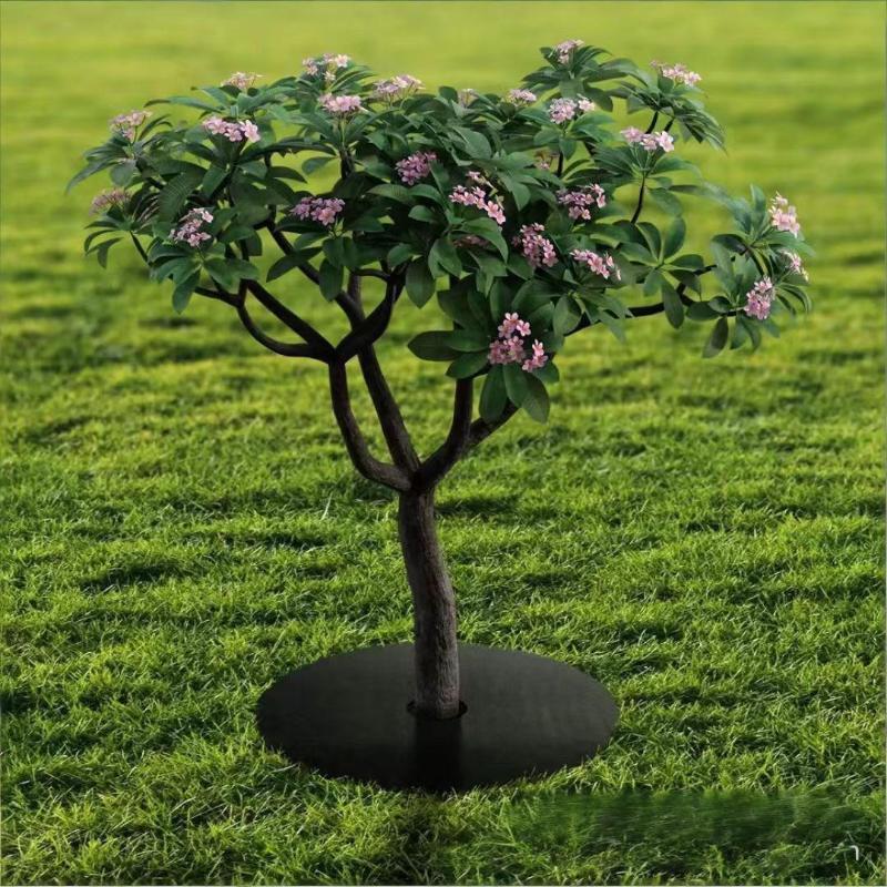 Weed Control Mats Non Woven Tree Rings Mulching Mats for Garden Decoration and Soil Moisture Preservation