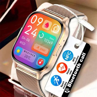 Smart Watch For Men Women Gift 2.2" Screen Full Touch Sports Fitness Watches Bluetooth Calls Digital Smartwatch Wristwatch