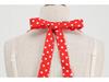 2023 Retro Polka Dot Halter Neck Backless Waist-Cinched Flare Skirt