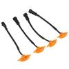 Car Grille Amber Lights IP68 Waterproof 1000LM for Daytime Running Light  Fog Lamp Universal
