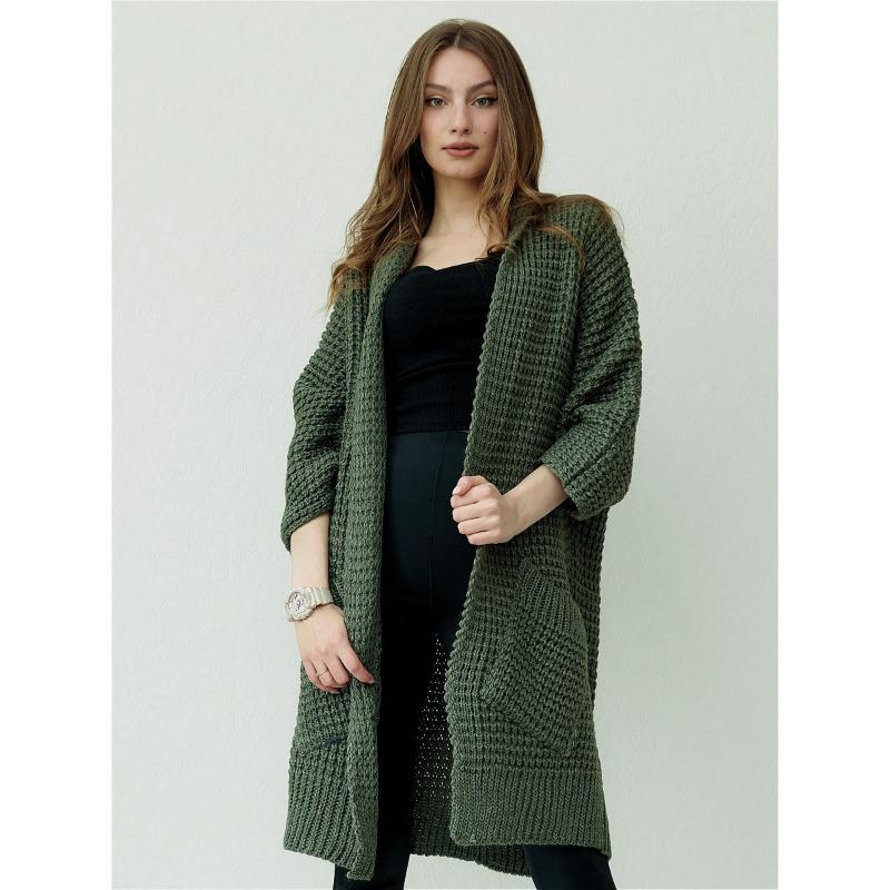 YYFS Damenmode, lässig, Herbst/Winter, einfarbig, mit Druck, lange Ärmel