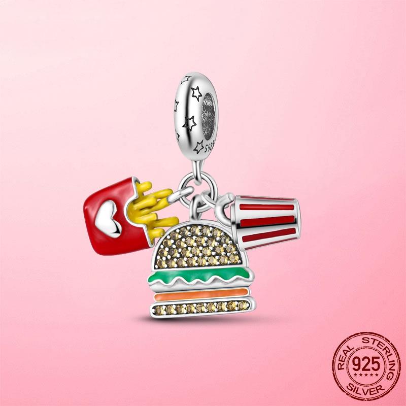 HOT SALE 925 Silver Sparkling Family Tree Dangle Charms Beads Fit Original Women Bracelet Pendant Necklace  Jewelry