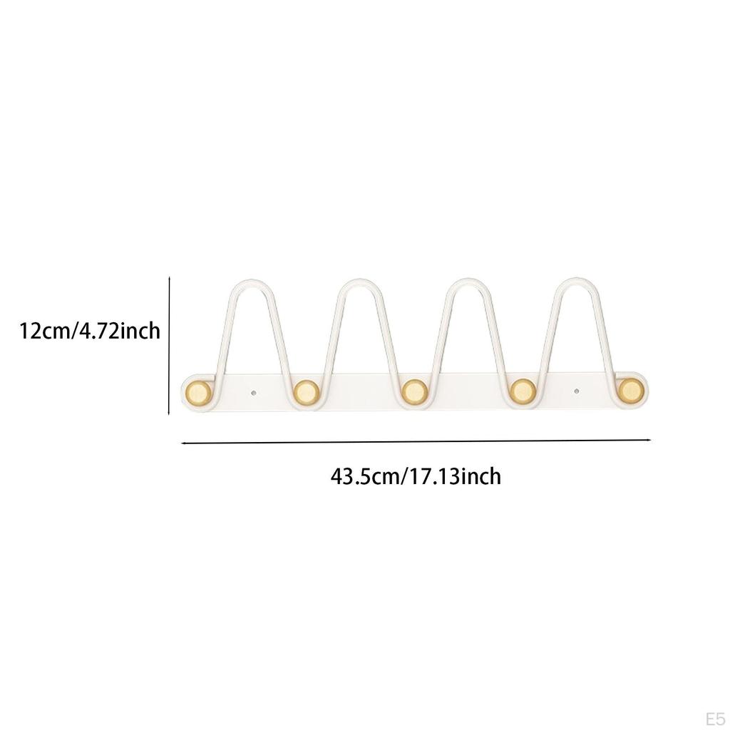 Elegantní dřevěné nástěnné háčky pro organizaci domácnosti